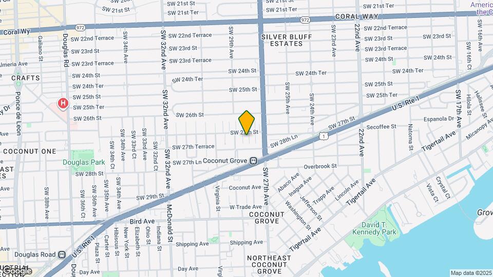 2722 SW 28th Ave, Unit A1 Mapa y Detalles de la Ubicación