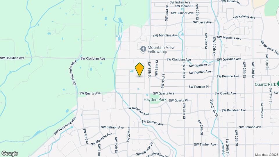 3576 SW Pumice Ave Map and Location Details