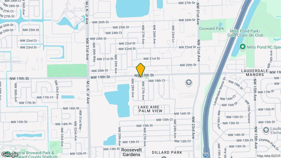 2750 NW 19th St Mapa y Detalles de la Ubicación