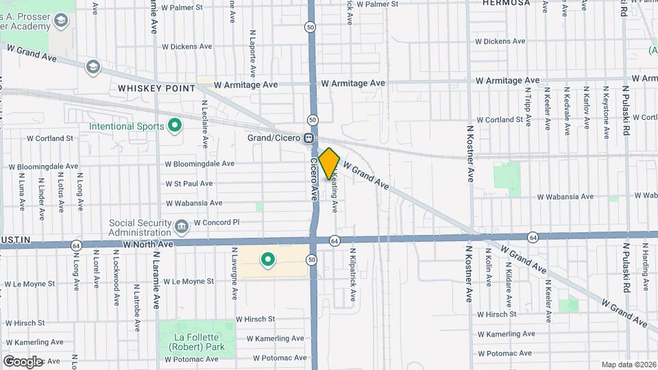 1722 N Keating Ave, Unit 2 Map and Location Details