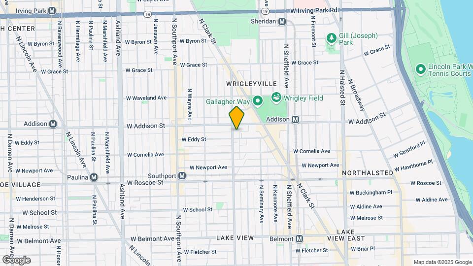 3543 N Racine Ave, Unit 3W Map and Location Details