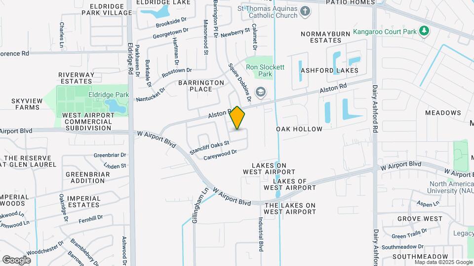 12827 Waybridge St Mapa y Detalles de la Ubicación