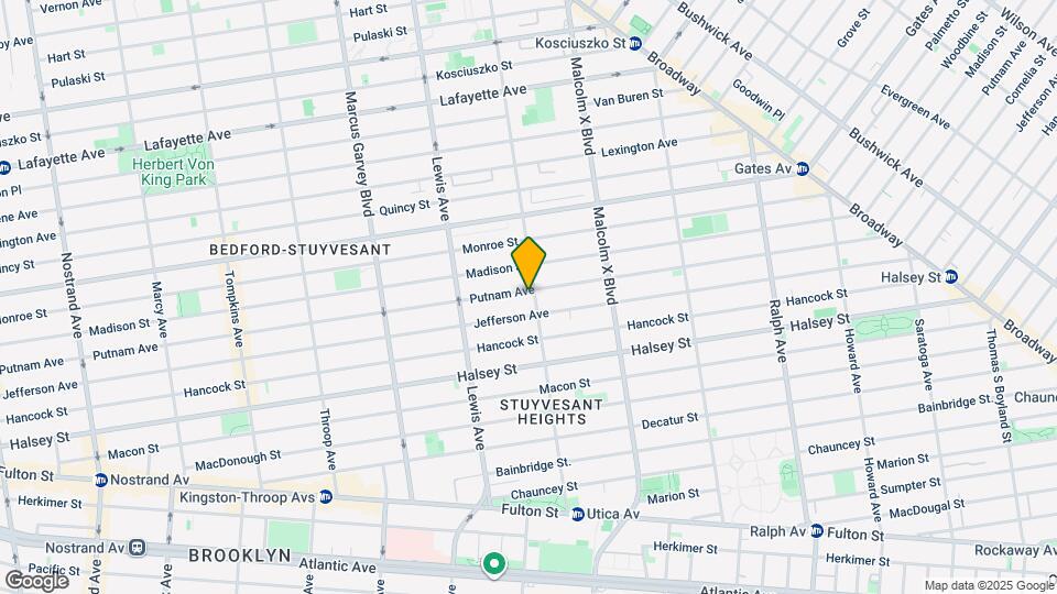 266 Stuyvesant Ave Map and Location Details