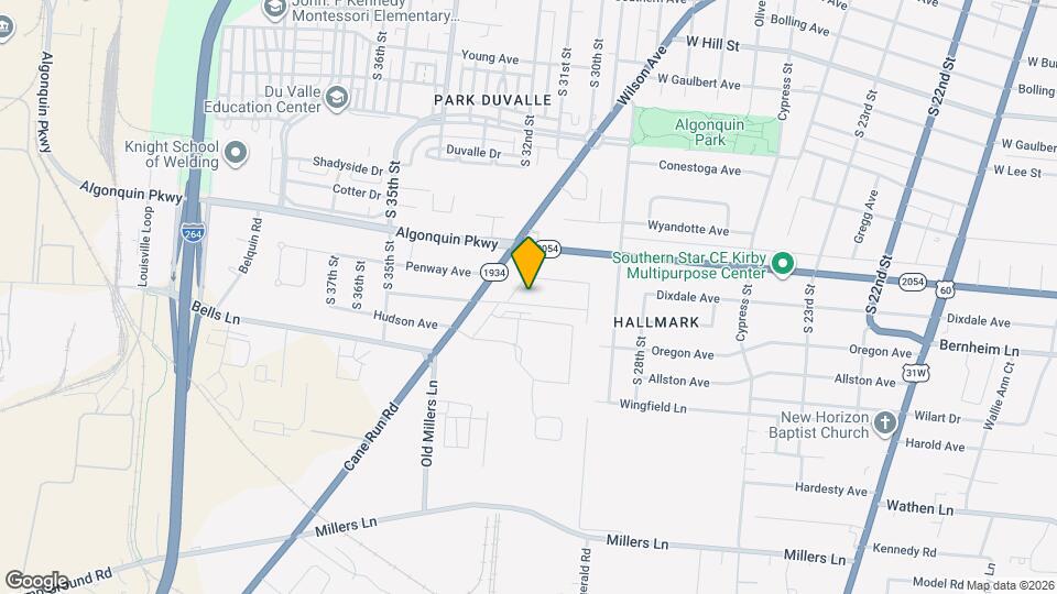 3031 Linwood Ave Map and Location Details