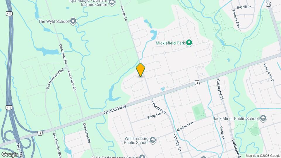 8 Deer Rdg Cres Map and Location Details