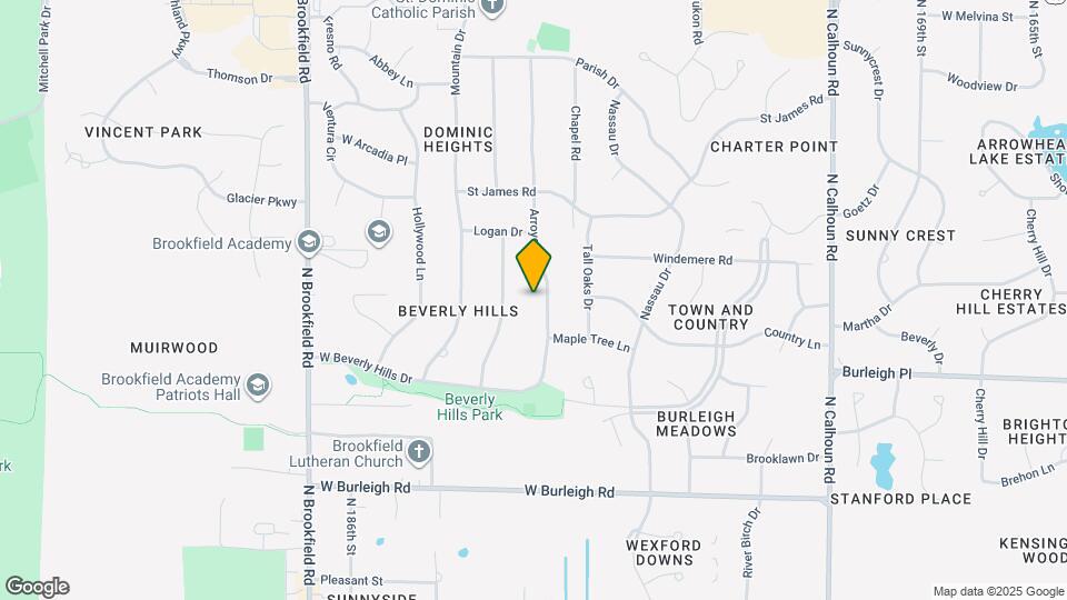 3365 Arroyo Rd Map and Location Details