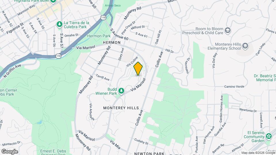 805 Temple Terrace Map and Location Details