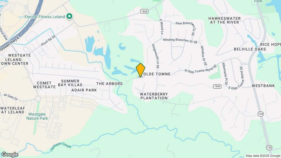 9837 N Olde Towne Wynd SE Map and Location Details