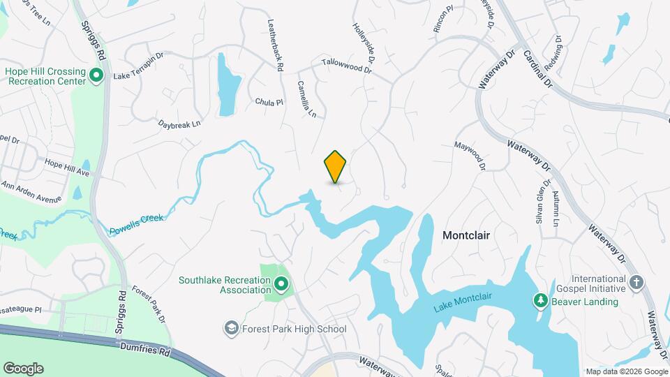 15427 Beachwater Ct Map and Location Details