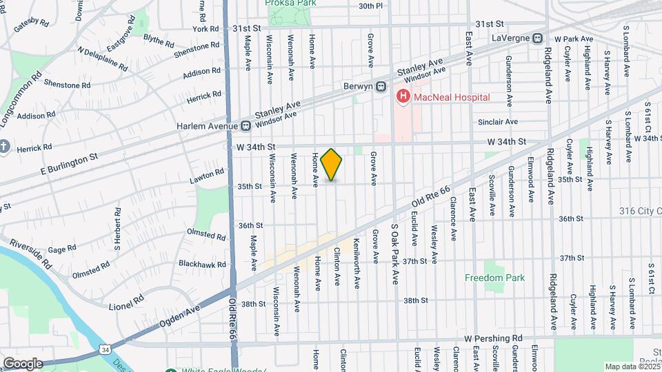6948-6935 35th St Map and Location Details