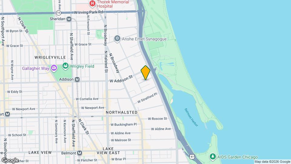 537 W Brompton Ave Map and Location Details