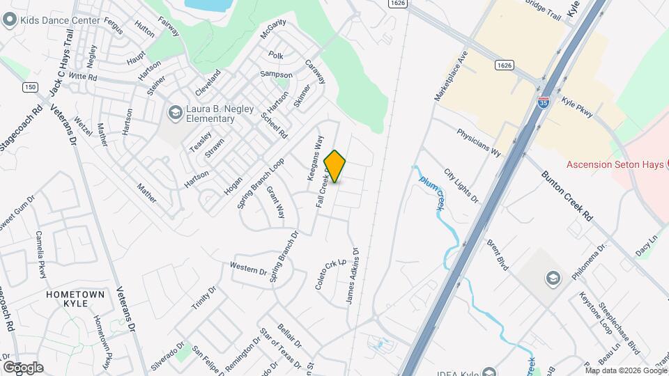 305 Cibolo Creek Dr Map and Location Details
