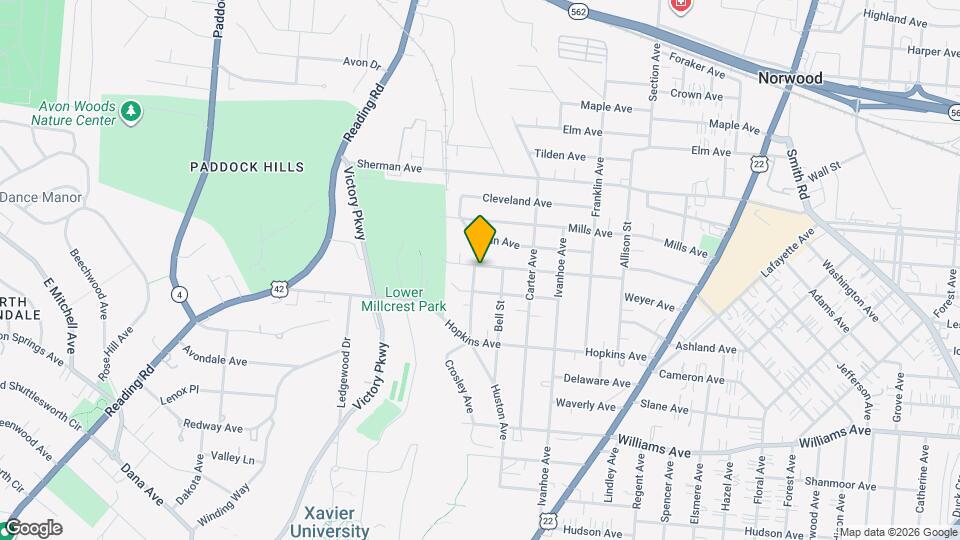 1753 Courtland Ave Map and Location Details