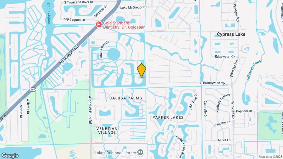 14198 Grosse Pointe Ln Map and Location Details