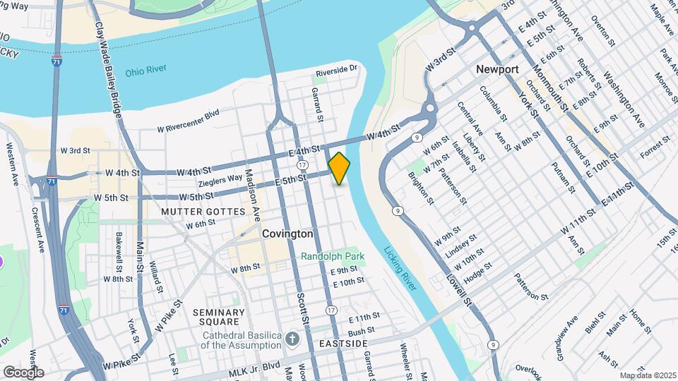522 Garrard St Map and Location Details