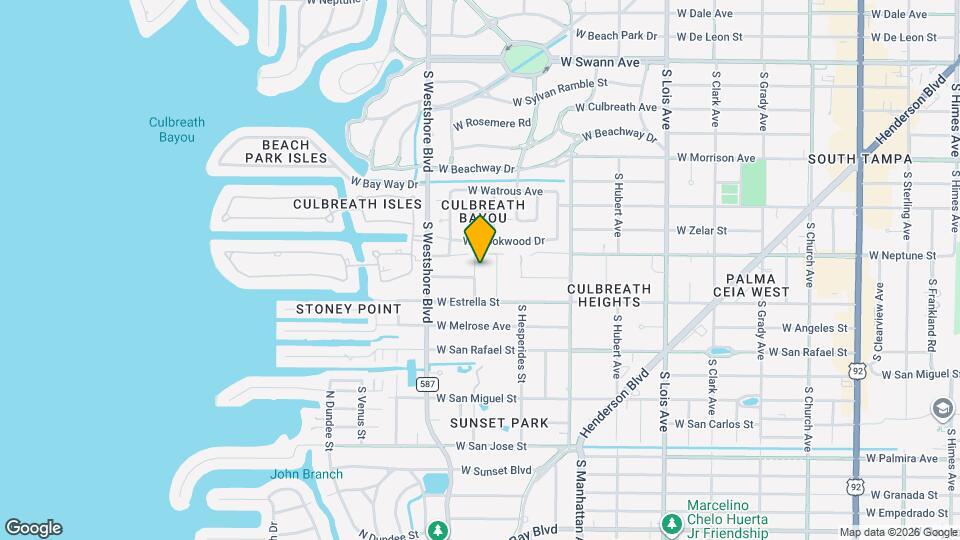 1506 S Trask St Map and Location Details