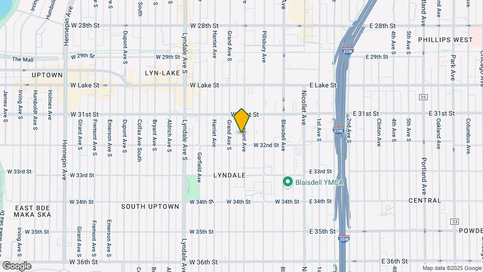 3132 S Pleasant Ave Map and Location Details
