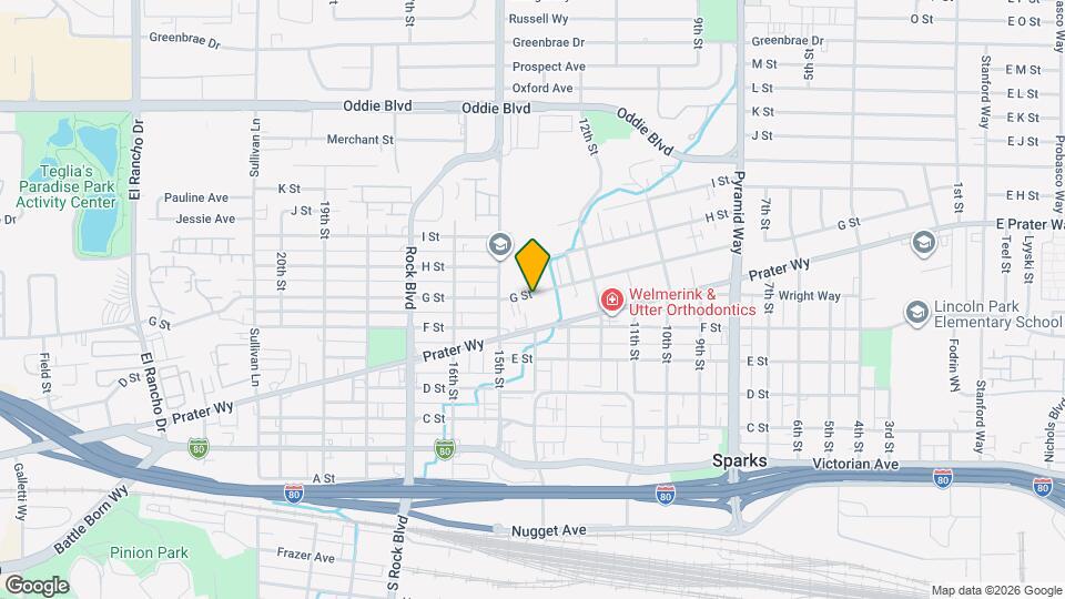 1459 G St Map and Location Details