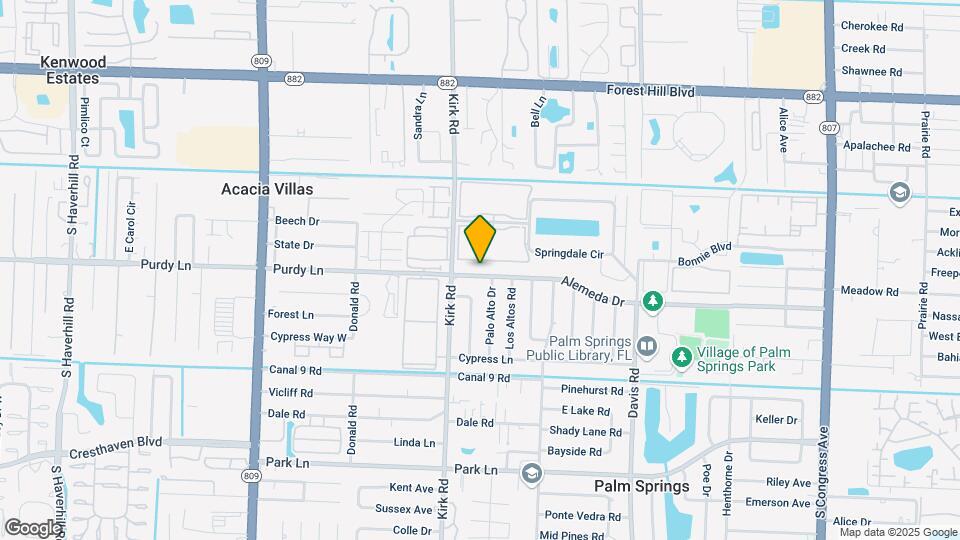 448 Alemeda Dr Map and Location Details