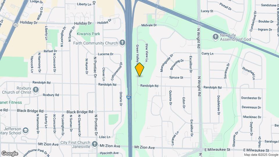 2018-2024 Green Valley Dr Map and Location Details