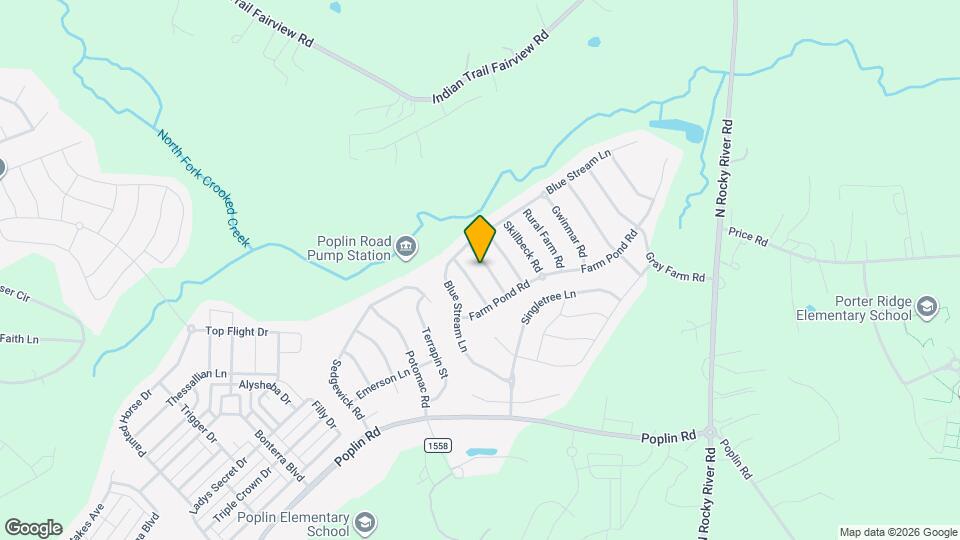 1015 Green Terra Rd Map and Location Details