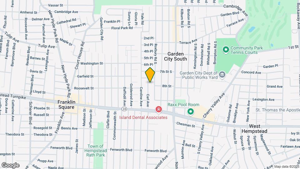 100 Carl Ave Map and Location Details