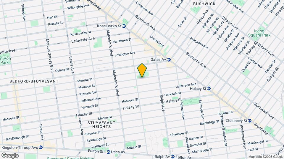 788 Madison St Map and Location Details