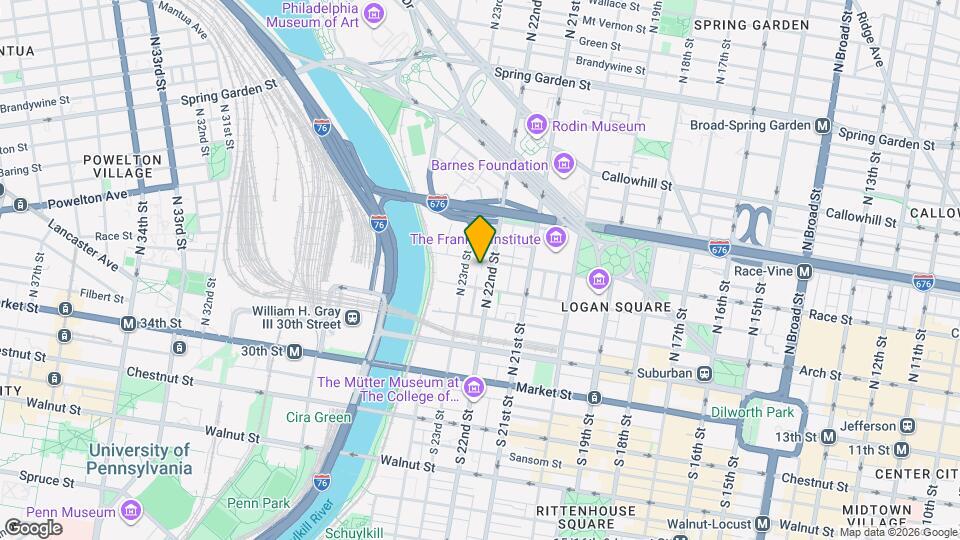 2301 Cherry St, Unit 22 Map and Location Details