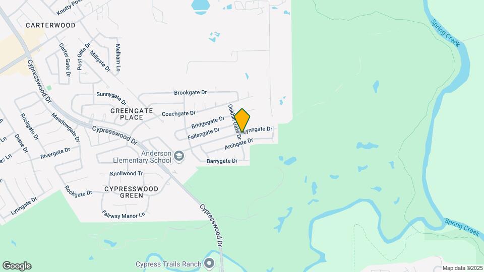 6602 Lynngate Dr Map and Location Details