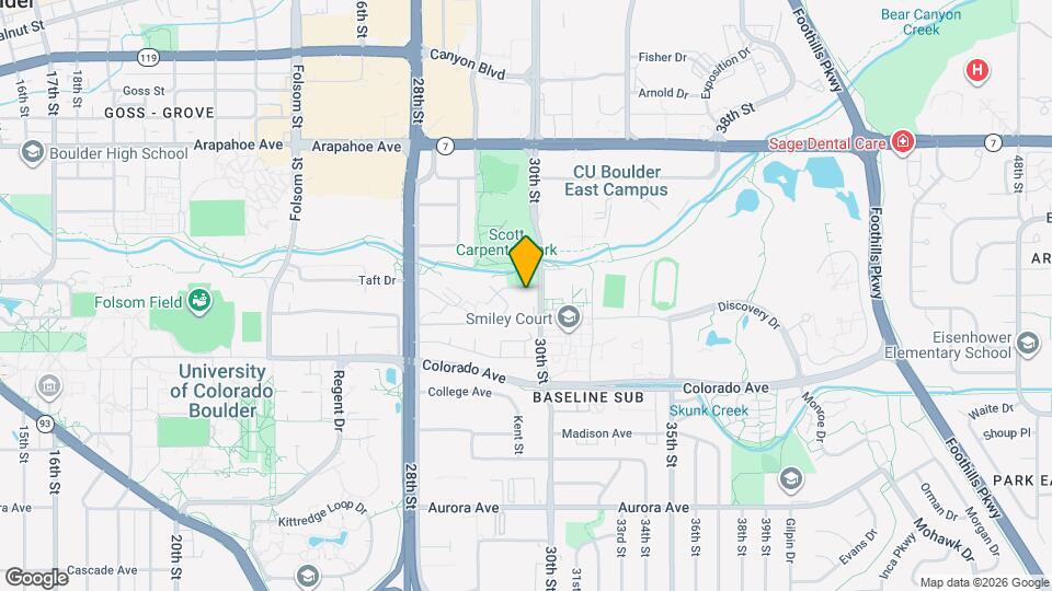 2990 Shadow Creek Dr, Unit 106 Mapa y Detalles de la Ubicación