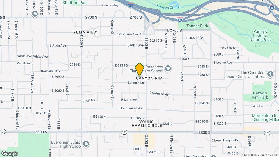 3005 S Jonetta Dr Map and Location Details