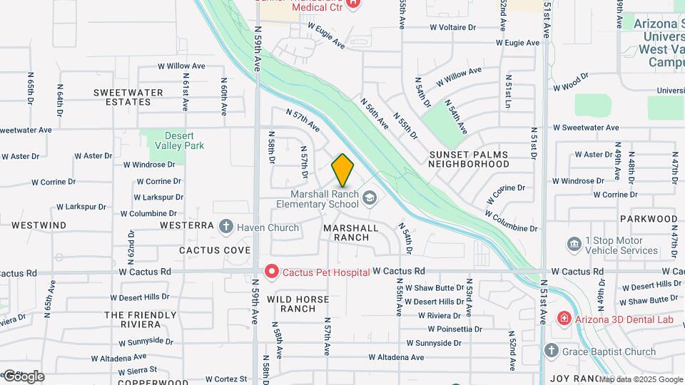 12474 N 57th Dr Mapa y Detalles de la Ubicación