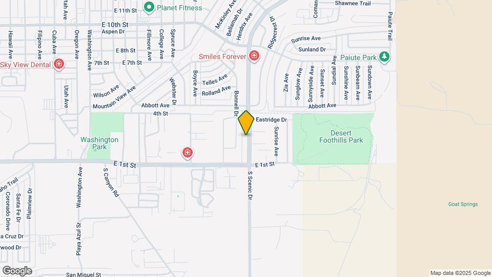 203 N Scenic Dr Map and Location Details