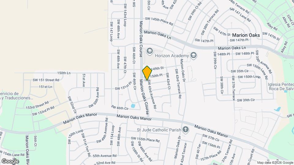 15094 SW 43rd Avenue Rd Map and Location Details