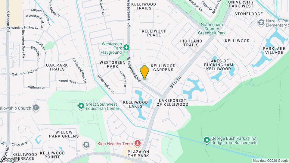 20615 Gable Ridge Dr Map and Location Details