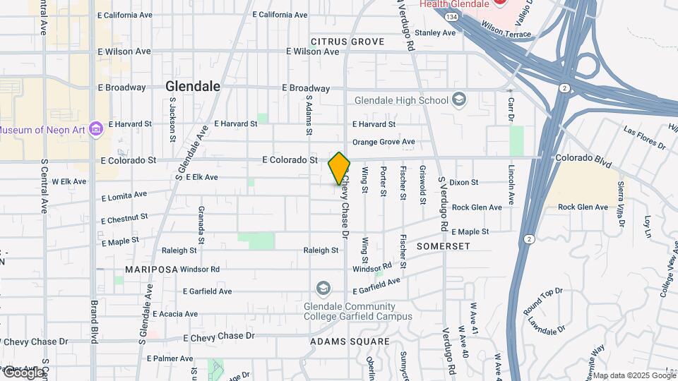 1140 E Elk Ave-Unit -7 Mapa y Detalles de la Ubicación