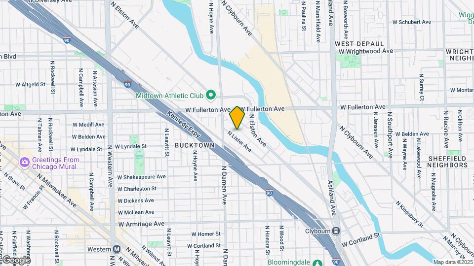 2335 N Lister Ave Mapa y Detalles de la Ubicación
