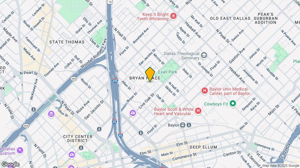 3030 Bryan St Mapa y Detalles de la Ubicación