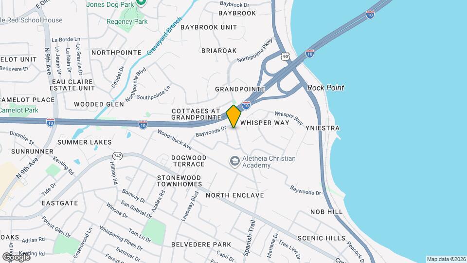 4219 Baywoods Dr Map and Location Details