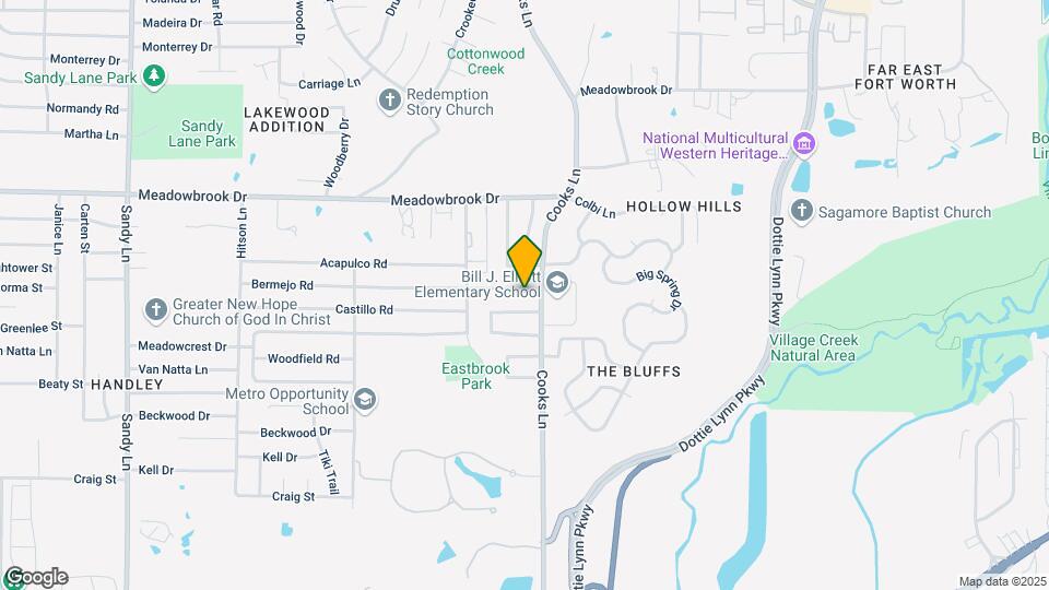 7940 Bermejo Rd Map and Location Details