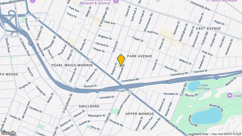 235 Dartmouth St Map and Location Details