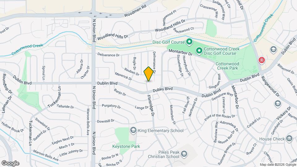 6515 Flintridge Dr Map and Location Details