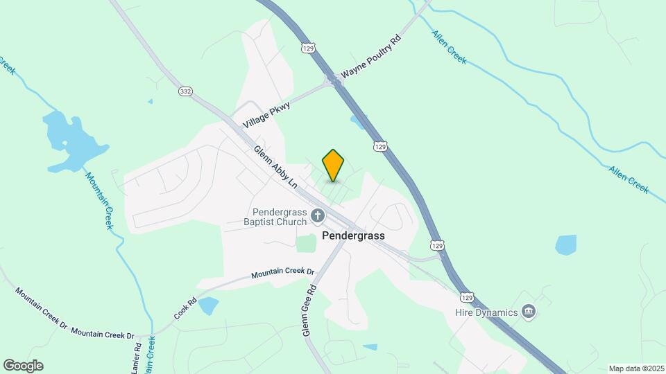 Pointe Grand Pendergrass Mapa y Detalles de la Ubicación