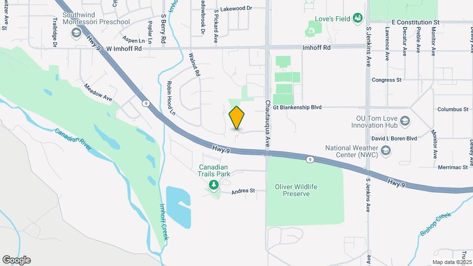 3304-3306 Ridgecrest Cir Map and Location Details