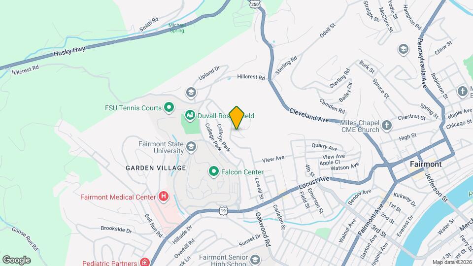 1223 Greenbrier Rd Map and Location Details