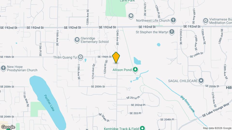 12326 SE 197th Pl Map and Location Details