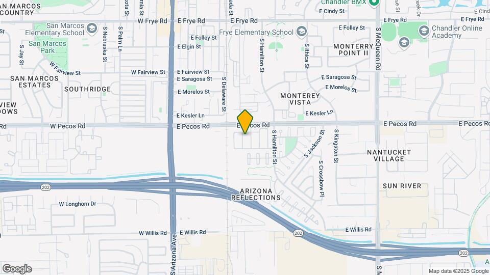 1057 S Sacramento Pl Map and Location Details