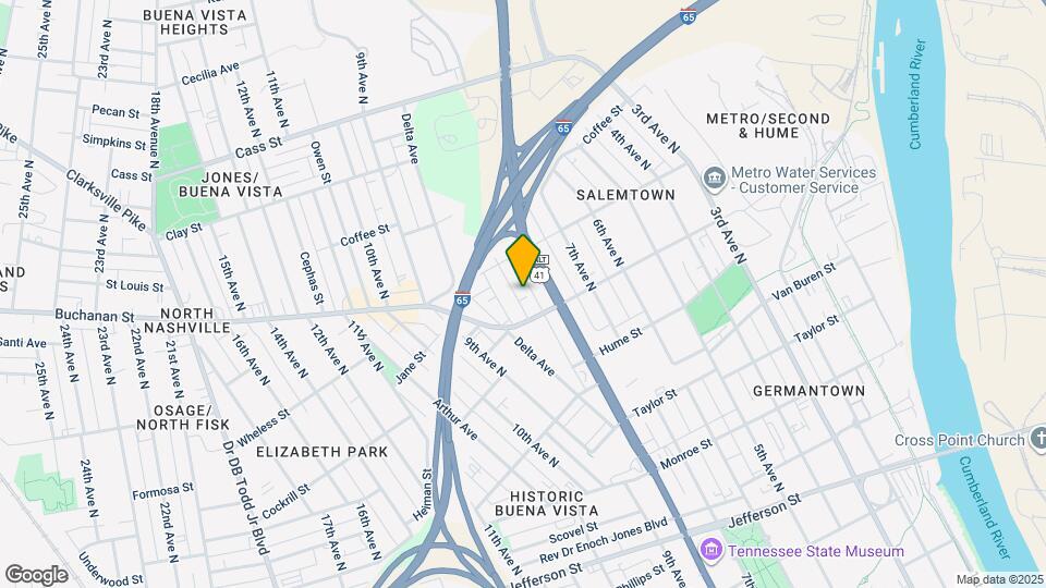 1710 Nassau St Map and Location Details