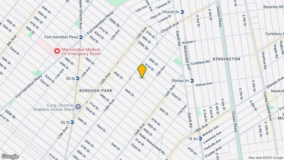 1444 43rd St Map and Location Details