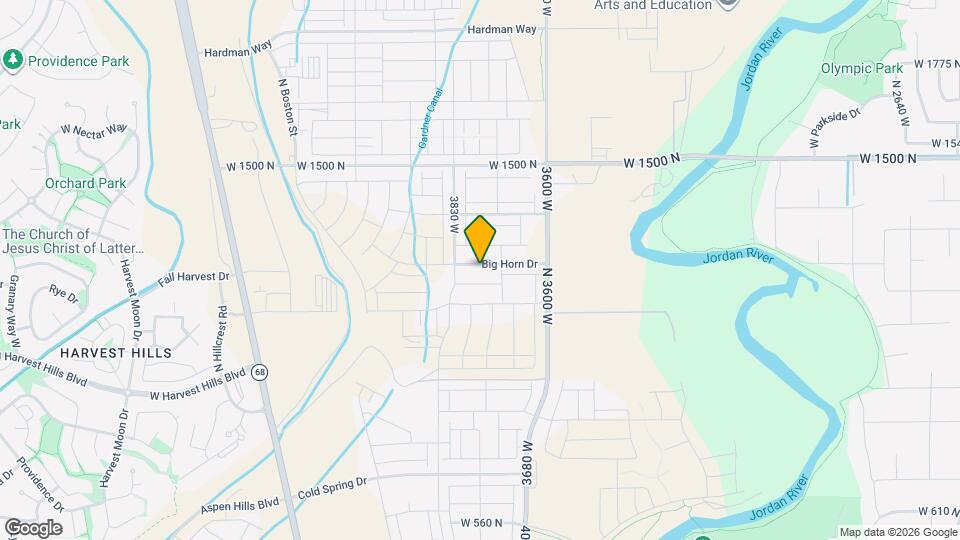 3757 Big Horn Dr Map and Location Details